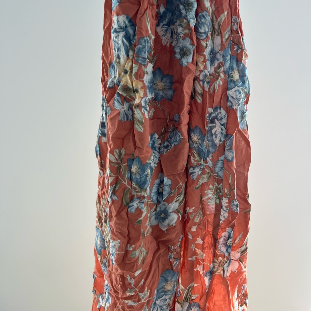 Summer dress, floral, silky